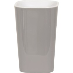 vaso de plástico, color gris