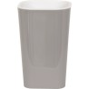 vaso de plástico, color gris