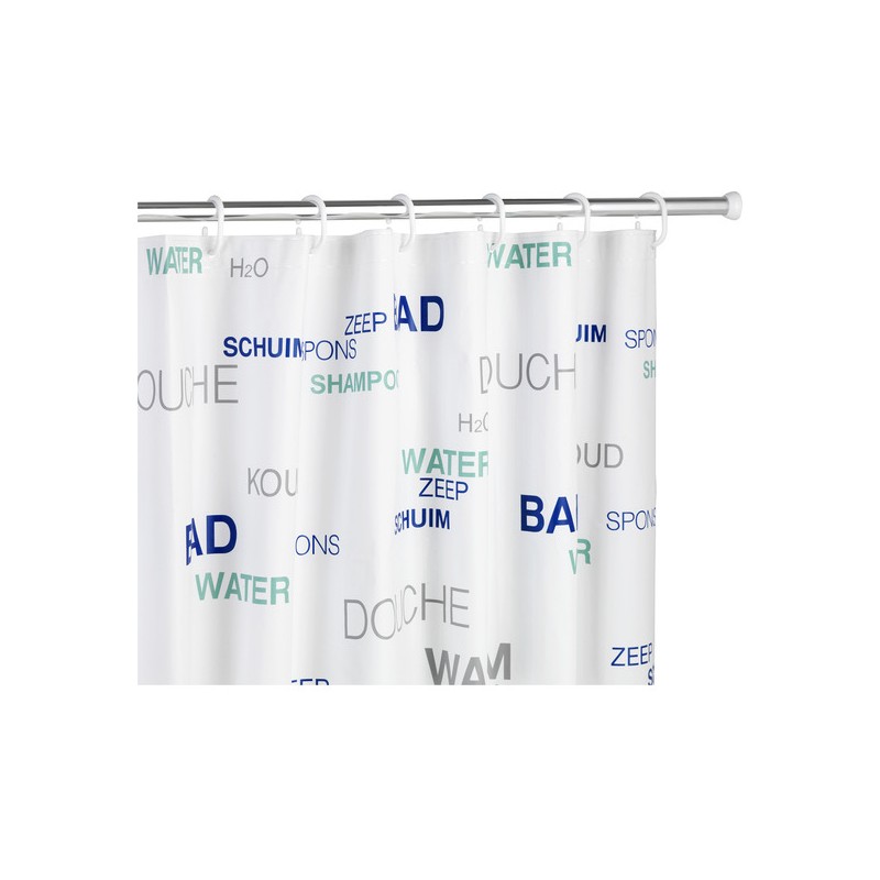 barra para cortina baño telescópica 20mm cromada 70-115 wenko