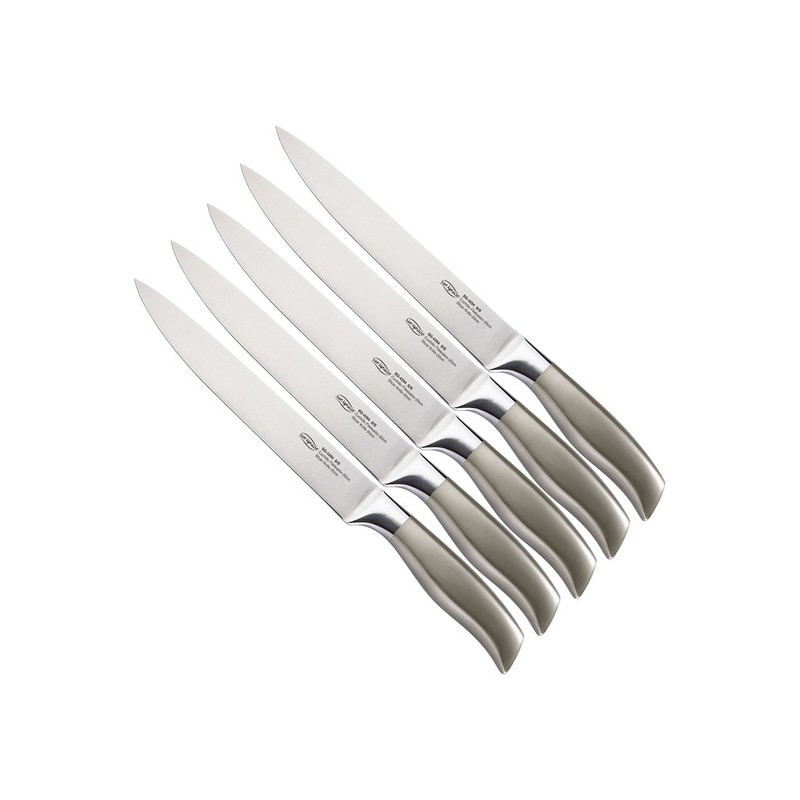 san ignacio jávea - colección horeca - set de 5 unidades cuchillos fileteador 20 cm acero inoxidable jávea