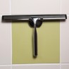 limpia ducha 24cm con soporte y ventosas