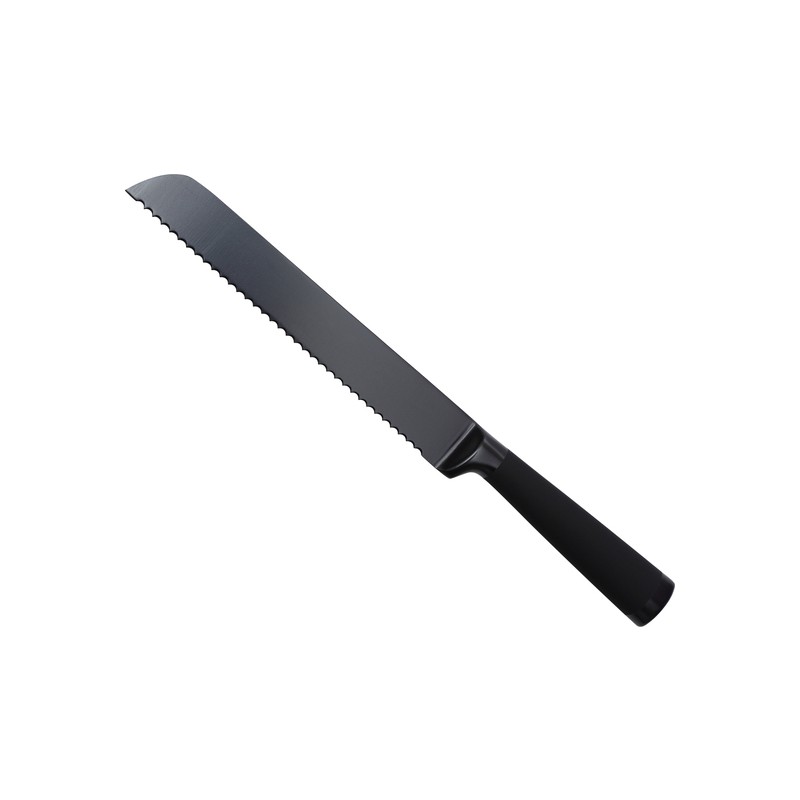 cuchillo panero 20cm acero inox black blade