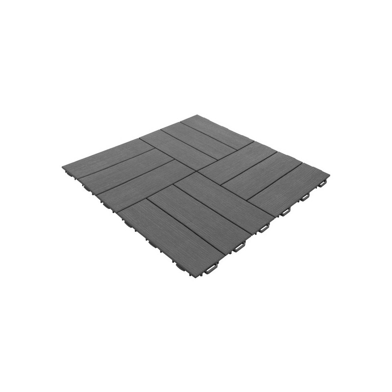 lámina para pavimento gris oscuro marte, 56,3x56,3x1,3 cm (53x53 neto); 1m²: 3 láminas