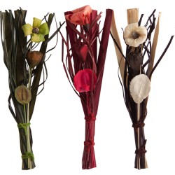 florero flor seca - 4 diseños surtidos