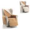 rubi cubre sofa bicolor reversible 1 plaza crudo/beige