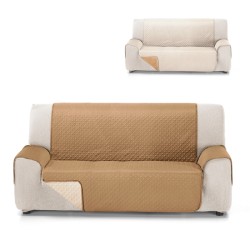 rubi cubre sofa bicolor reversible 2 plazas crudo/beige