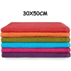 toalla basic contrast 30x50cm