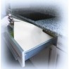 alfombra antideslizante para cajón - eva blanco