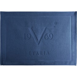 alfombra baño azul 50x70cm versace 19v69