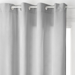 cortina gris claro