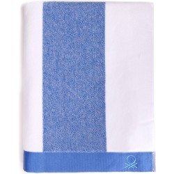 toalla de playa 90x160cm - azul casa benetton