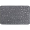 alfombra de baño pebbles, gris