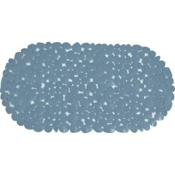 alfombra de baño pvc piedras 68x35cm beige