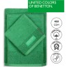 set 3pcs toallas de baño - 30x50 50x90 70x140cm - verde casa benetton