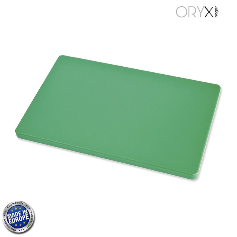 Tabla Cortar Polietileno 35x25x1,5 cm.Color Verde