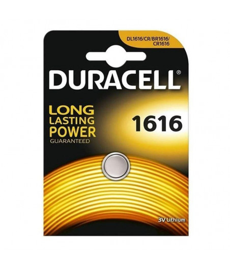 Pila de Botón Duracell CR1616/ 3V CYD-0081705