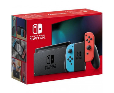 Nintendo Switch Azul Neón/Rojo Neón 2022/ 2 Mandos Joy-Con CYD-0107831