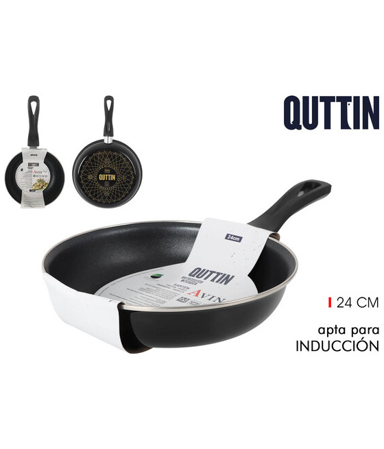 SARTEN 24CM ESMALTADA.QUTTIN AVIN-CYG-572864