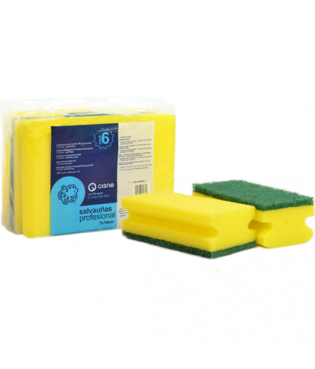 ESTROPAJO SALVAUÑAS FIBRA VERDE PROFESIONAL-CYG-176927