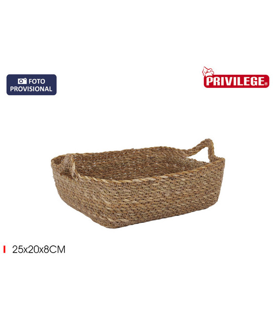 CESTA CONICA MIMBRE REC.C/ASA 25X20X8CMPRIVILEGE-CYG-479869