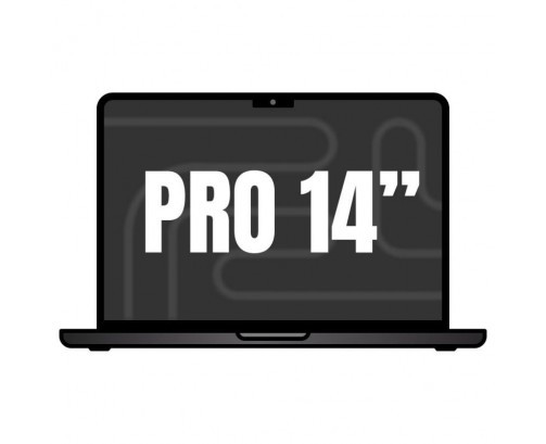 Apple Macbook Pro 14'/ M4 10-Core CPU/ 16Gb/ 512Gb SSD/ 10-Core GPU/ Negro Espacial CYD-90041742