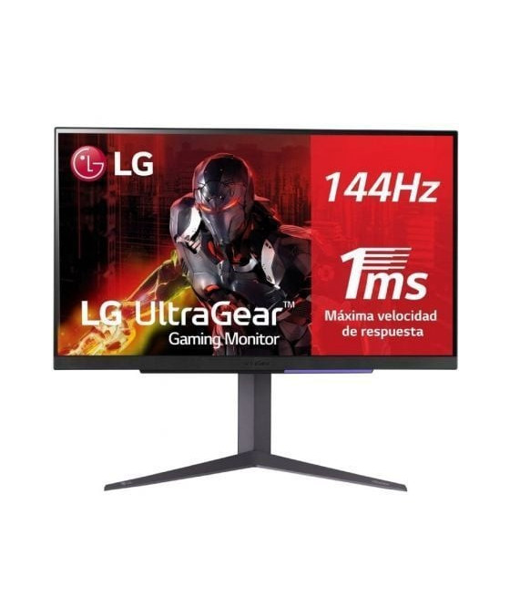 Monitor Gaming LG UltraGear 27GR93U-B 27'/ 4K/ 1ms/ 144Hz/ IPS/ Regulable en altura/ Negro CYD-0114364