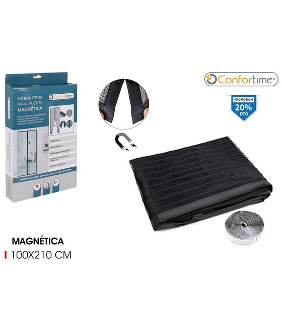 MOSQUITERA PUERTA MAGNETICA 100X210 CONFORTIME-CYG-388264