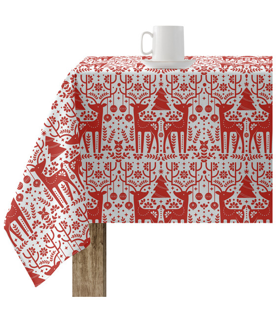 MANTEL RESINADO ANTIMANCHAS MODELO MERRY CHRISTMAS 21-CYT-300800