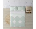 JUEGO DE SÁBANAS 100% ALGODÓN MODELO PORTMORE MINT PARA CAMA DE 180.-CYT-261733