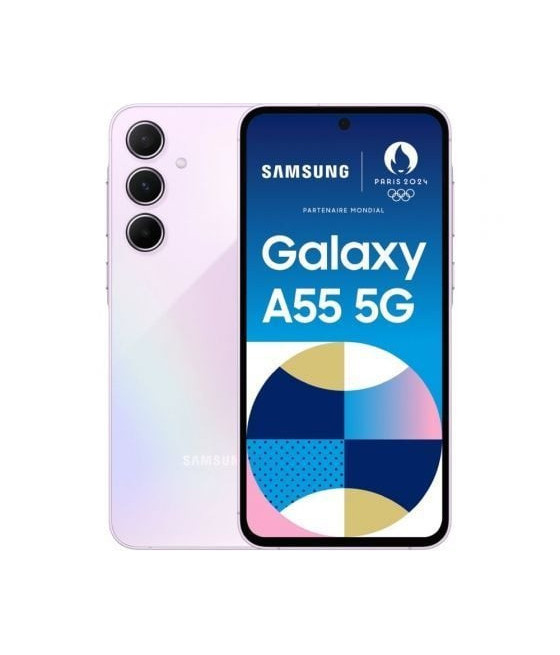 Smartphone Samsung Galaxy A55 8GB/ 128GB/ 6.6'/ 5G/ Lavanda CYD-0118289