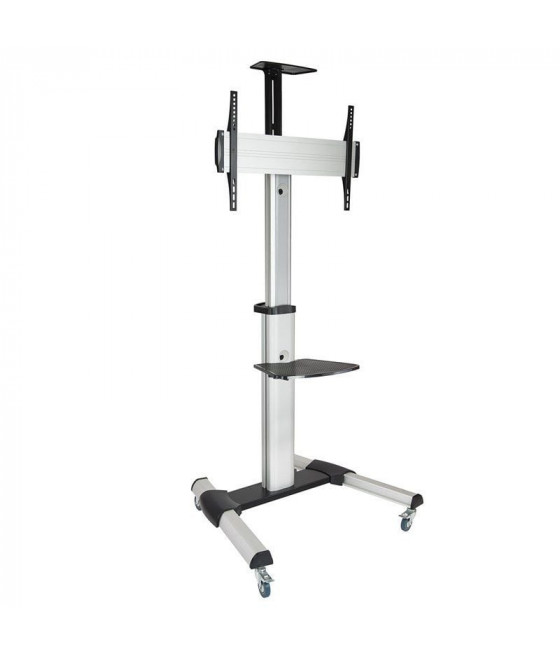 Soporte de Suelo Inclinable/ Ajustable con Ruedas TooQ FS1870M-B para TV de 37-70'/ hasta 50kg CYD-0093231