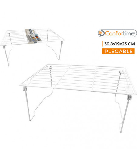 ESTANTERÍA PLEGABLE COCINA 39.8X19X23CM CONFORTIME-CYG-77848