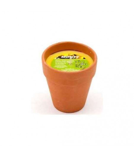 VELA DE CITRONELA 3% MACETA TERRACOTA 8 X 9 CM-CYG-443280
