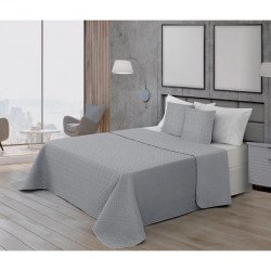 BOUTI MICROSATÉN 100 GR MODELO PLATA PARA CAMA DE 135 (235X270CM.)-CYT-314091