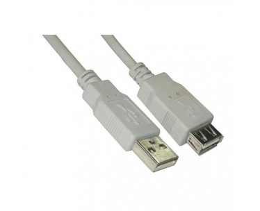 CABLE USB 2.0 PROLONGACION A/M-A/H 1.8M NANOCABLE. REF. CSP-188419