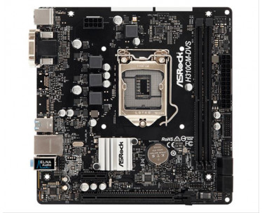 PLACA BASE ASROCK H310CM-DVS SOCKET 1151 GEN8 GEN9. REF. CSP-387353