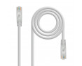 CABLE RED LATIGUILLO RJ45 CAT.6A LSZH UTP AWG24, 3M GRIS NANOCABLE. REF. CSP-386688
