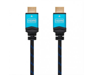 CABLE HDMI V2.0 4K 60HZ 18GBPS, AM-AM, NEGRO 5M NANOCABLE. REF. CSP-298031