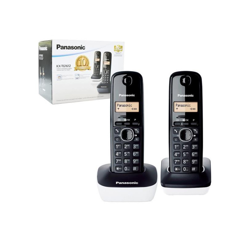 TELEFONO DECT DUO PANASONIC KX-TG1612SP1 NE·. REF. CSP-429555