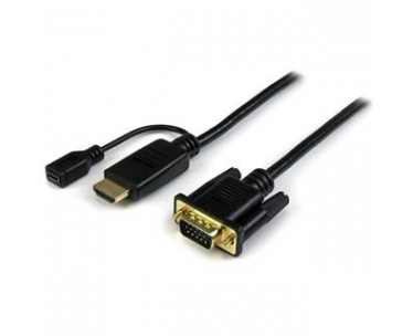 6ft HDMI to VGA active converter cable - 6ft HDMI to VGA active converter cable. REF. CSP-125070