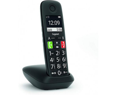 Gigaset S30852-H2901-D201 teléfono Teléfono DECT/analógico Identificador de llamadas Negro. REF. CSP-250640