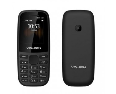 Telefono volfen a3 negro pantalla 1.8 pulgadas - camara - radio fm - micro sd -  bateria larga duracion. REF. CSP-295563