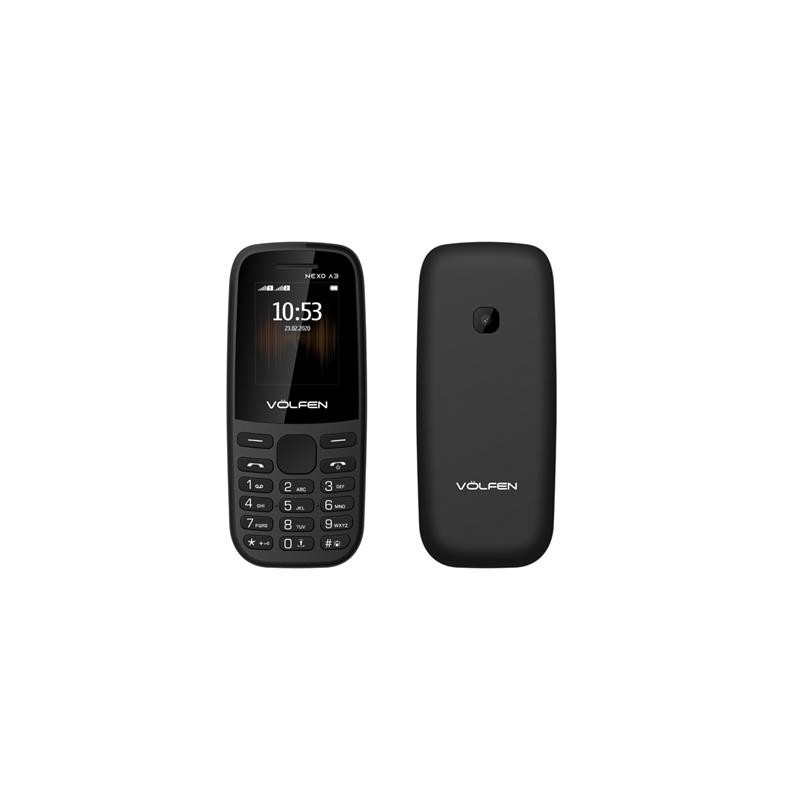 Telefono volfen a3 negro pantalla 1.8 pulgadas - camara - radio fm - micro sd -  bateria larga duracion. REF. CSP-295563