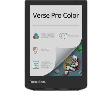 Libro electronico ebook pocketbook verse pro color ereader 6 pulgadas 16 gb stormy sea. REF. CSP-415776
