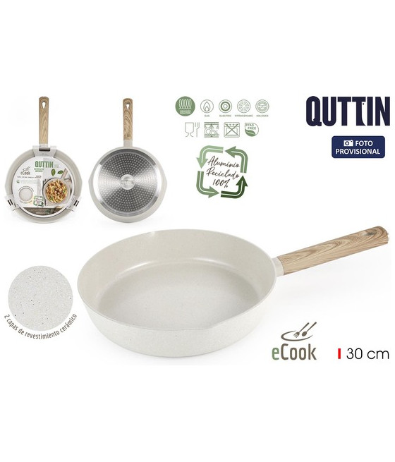 SARTEN 30CM ECOOK QUTTIN-CYG-615282