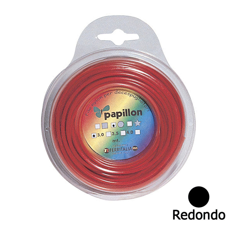 Hilo Nylon Redondo Profesional 3,0 mm. 9 Metros, Ref. FOR-8061600