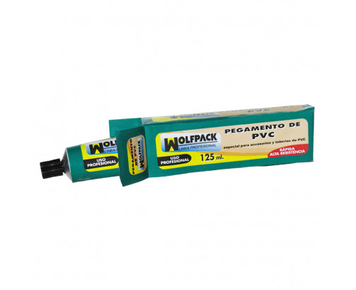 Pegamento PVCWolfpack125 ml., Ref. FOR-14020160