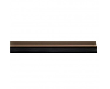 Burlete Puerta Pvc Marron Con Goma 1 Metro, Ref. FOR-5190335