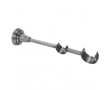 Soporte Zirconio Doble 28-20 mm. Niquel Mate, Ref. FOR-5432690