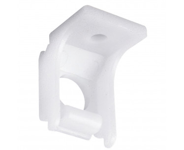 Estribo Perfil Para Riel P-909 Blanco Caja 50 U, Ref. FOR-5431648